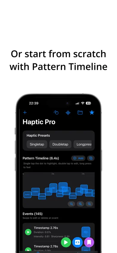 Haptic Pro screenshot 2
