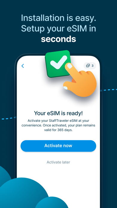 StaffTraveler eSIM Screenshot