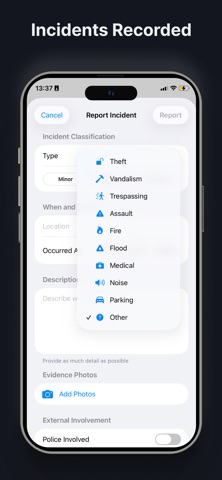 ResiGuard: Shift Patrol Record iPhone screenshot