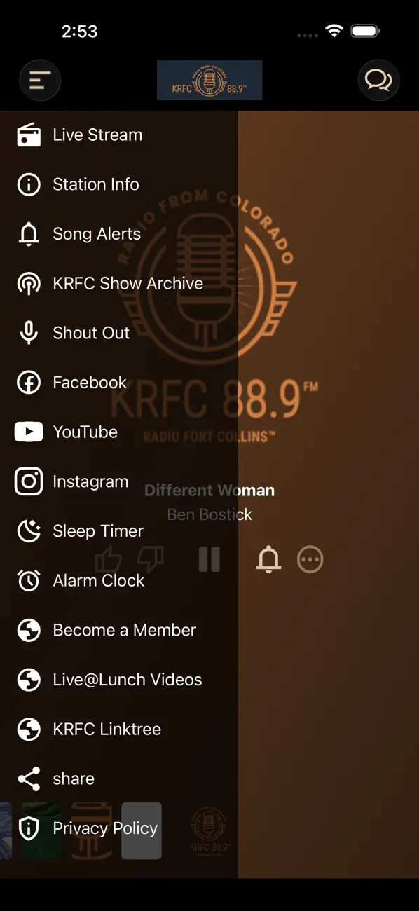 Screenshot #2 pour KRFC 88.9FM Radio