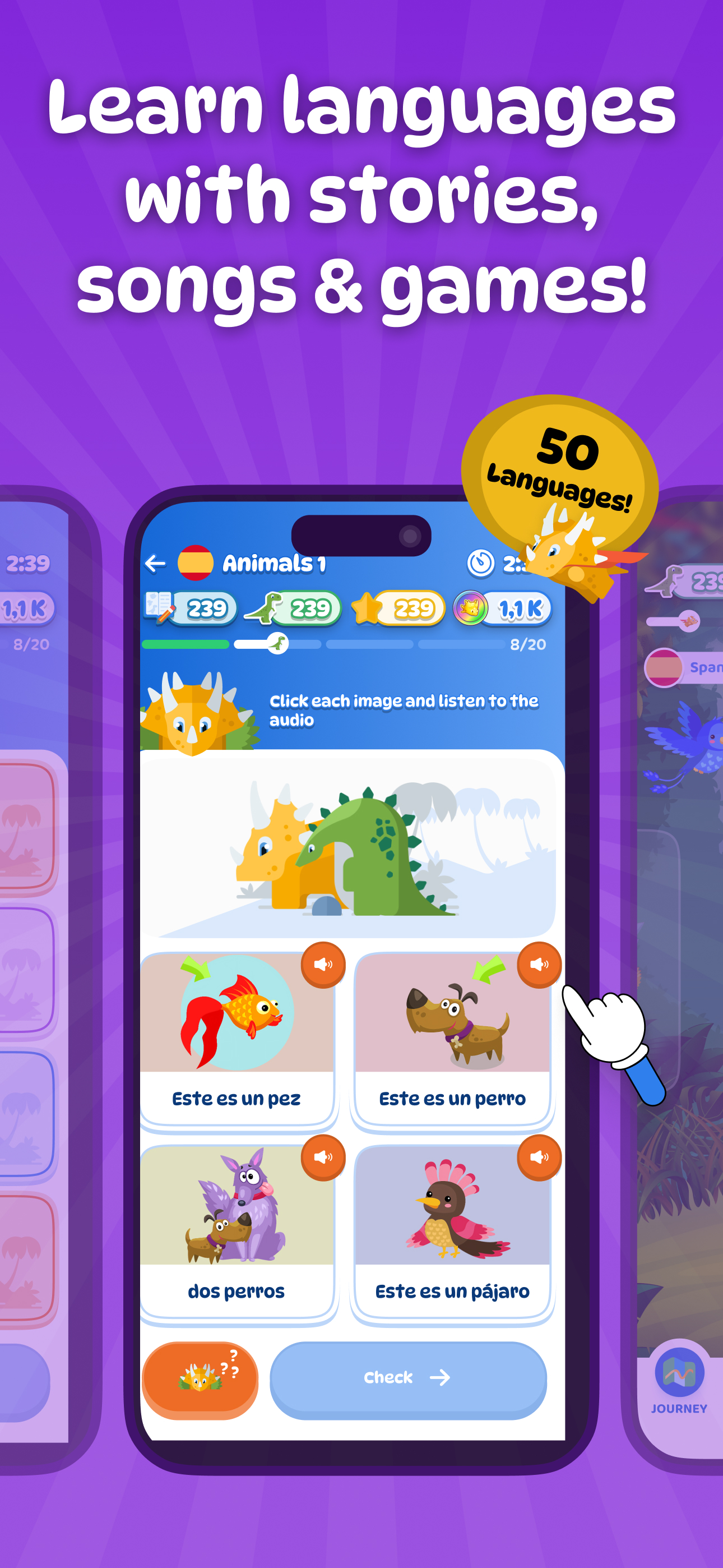 Dinolingo: Language Learning