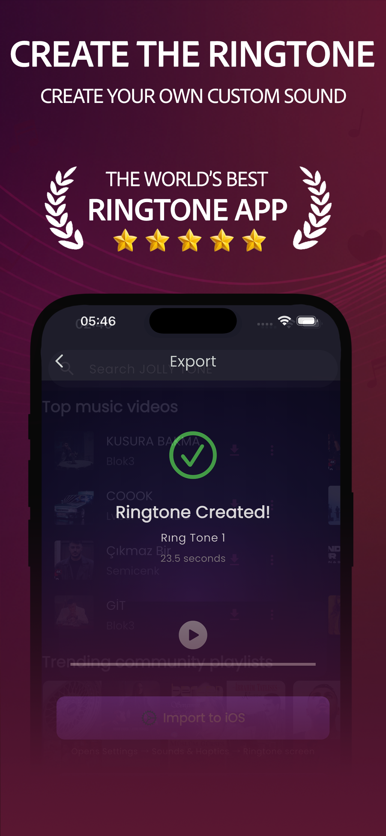 JollyTone: Ringtone Studio