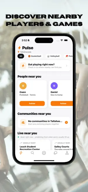 Komp: Sports, Friends, Play screenshot 1
