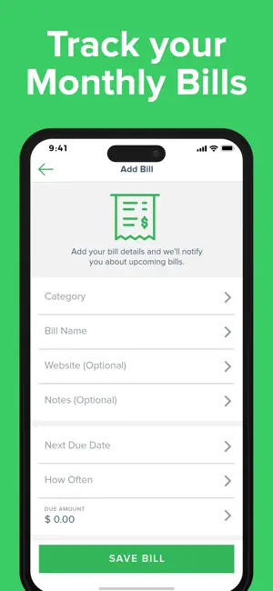 Bill Organizer screenshot 3