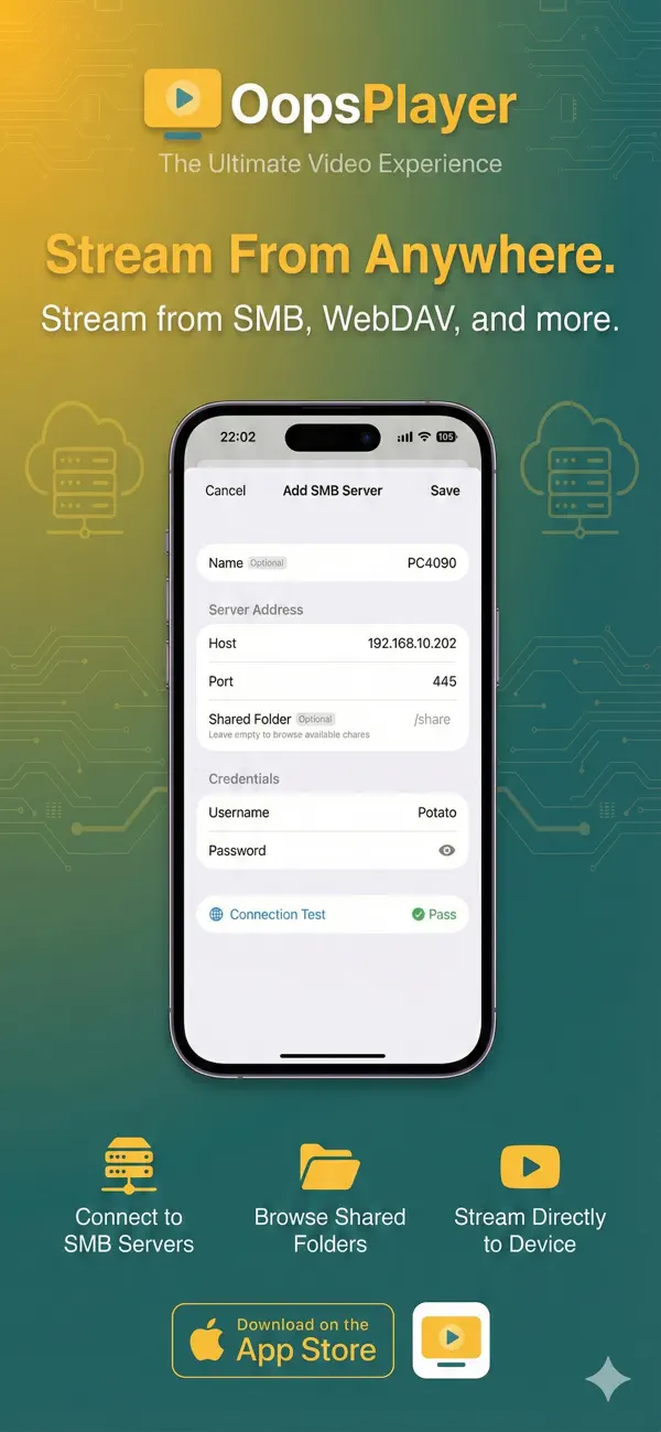 #3. OopsPlayer (iOS) Ved: OOPSKATE LTD