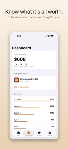 DramWise: Whiskey Collection iPhone screenshot