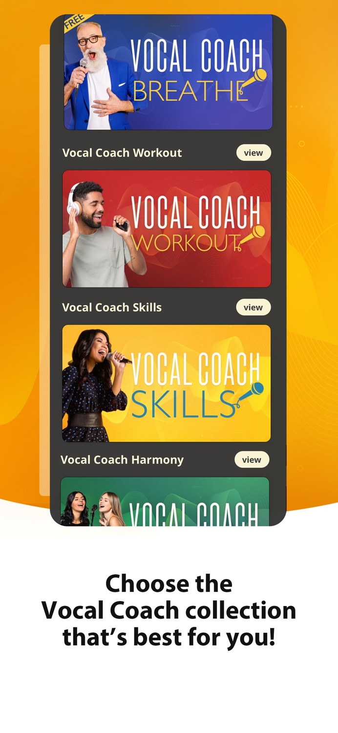 Vocal Coach Singer