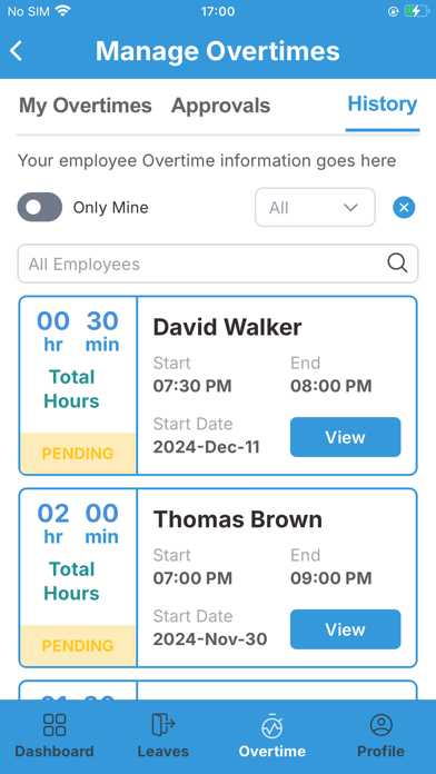 Leave Central: Leave Planner Screenshot