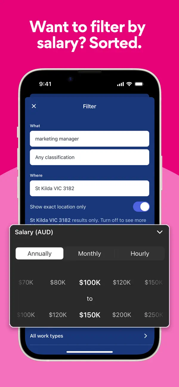 Screenshot #2 pour SEEK Jobs Search & Employment