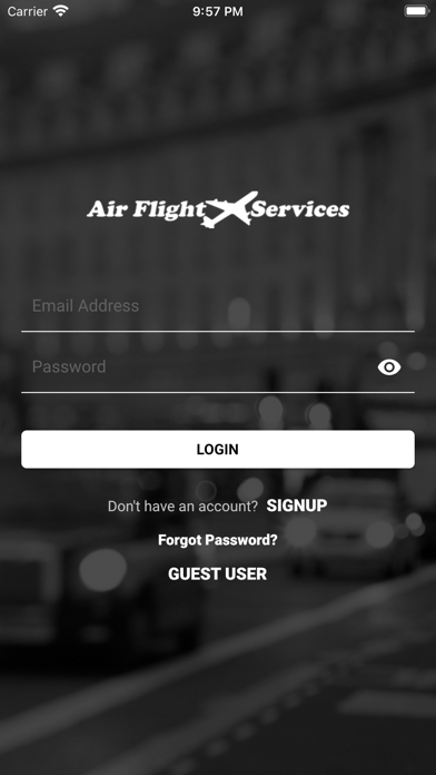 Airflight Services Screenshot