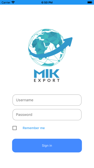 MIK Export Screenshot