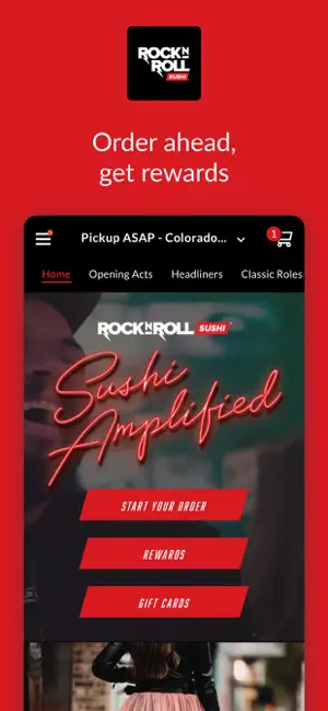 Rock N Roll Sushi Rewards screenshot 1
