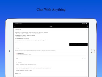 Spaces - AI Super App iPad screenshot