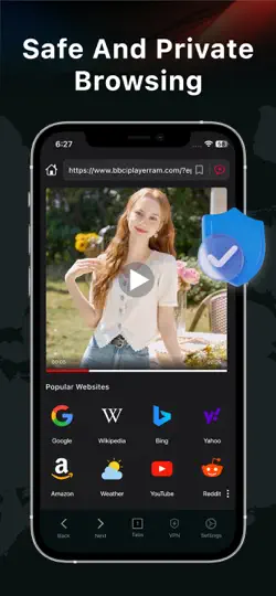 Broza VPN Fast & Secure Proxy iPhone Ekran Görüntüsü 3