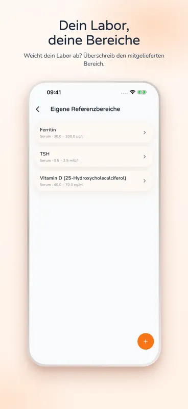 Lab Mate - Blutwerte screenshot 9 of 9