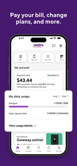 myMetro® iPhone screenshot 6