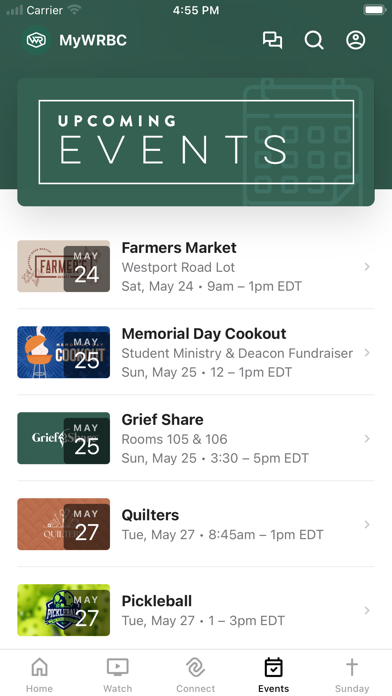 Westport Road Baptist Church iPhone screenshot 4 - Education app
