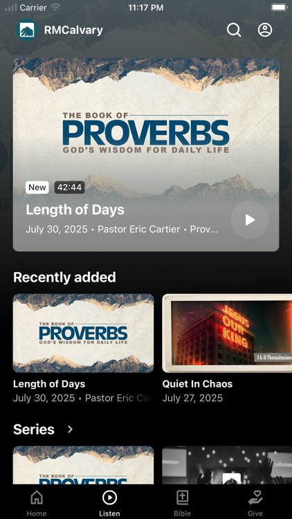 Rocky Mountain Calvary