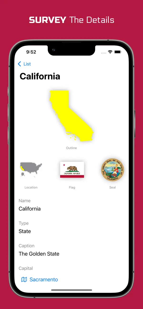 #4. States of USA | SPARC (iOS) De: SPARC SOLUTIONS LLC