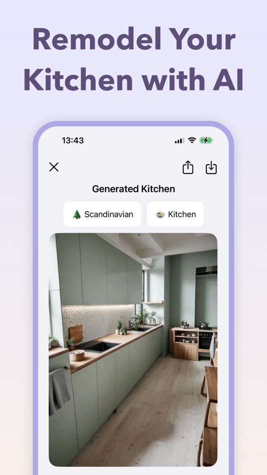 #2. Kitchen Design AI (iOS) 由: Fatma TIRNAVALI