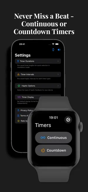 Haptic Vibration Timer screenshot 1