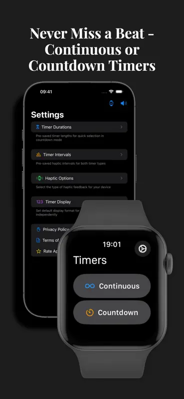 Haptic Vibration Timer screenshot 1 of 10