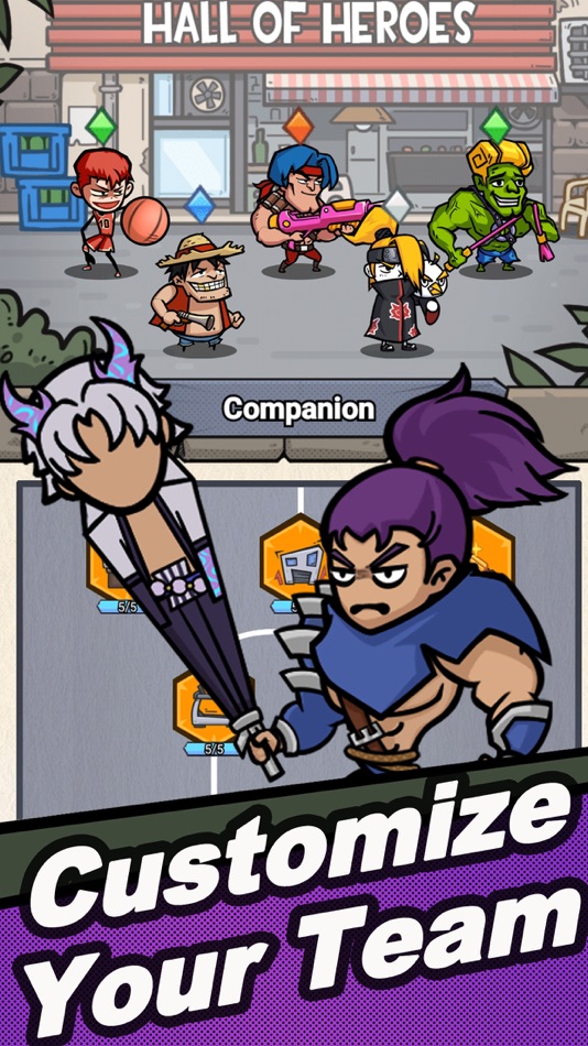 #6. Brawl Heroes - Idle RPG (iOS) 由: GameCaff