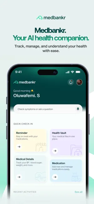Medbankr screenshot 1