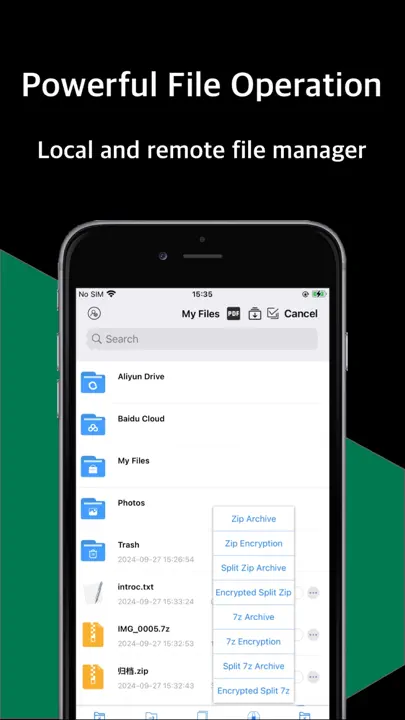 Unzip Pro - Unarchive Master iPhone Ekran Görüntüsü 3