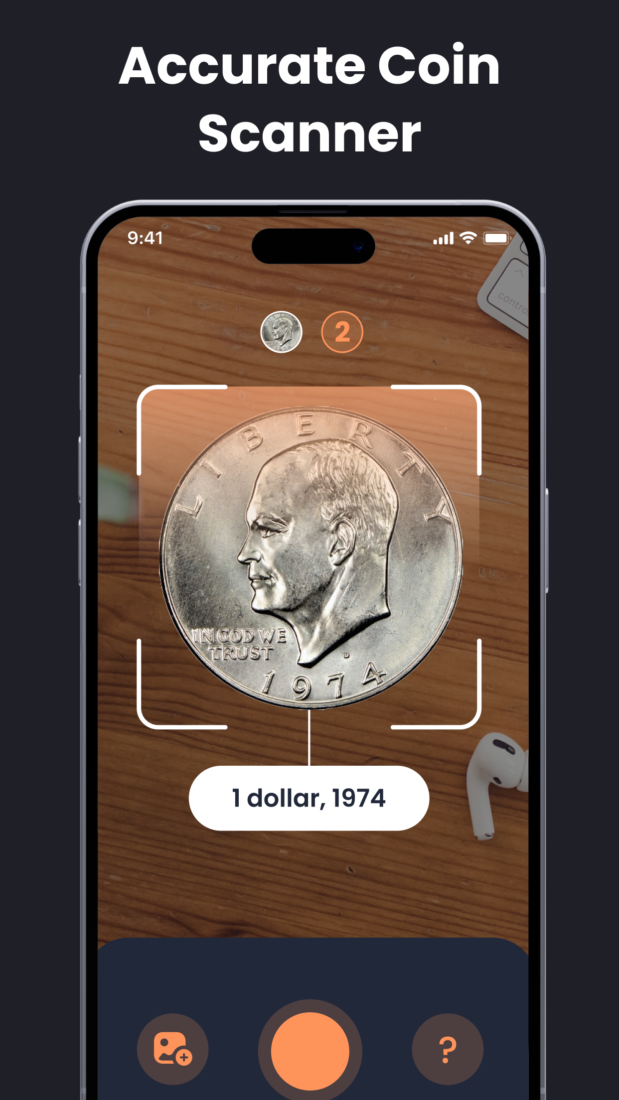 CoinIn: Coin Scan Identifier screenshot 2