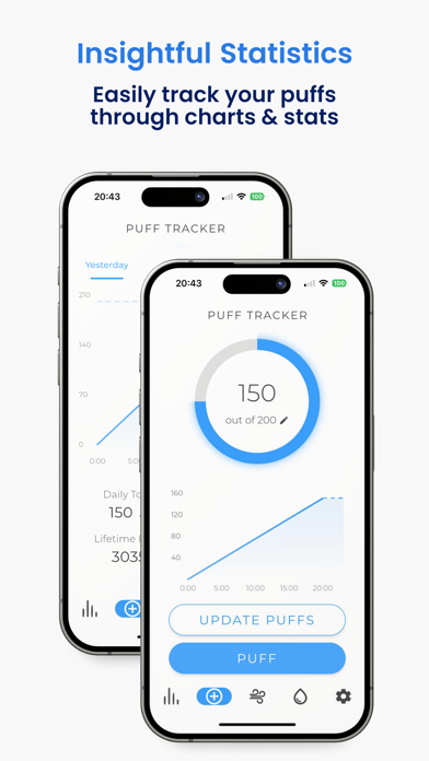 Puff Tracker Screenshot