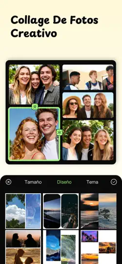 Captura de pantalla de PhotoGrid Collage Maker Staril en iPhone 1