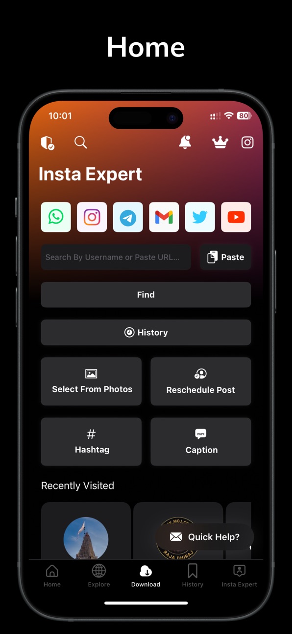 iPhone screenshot