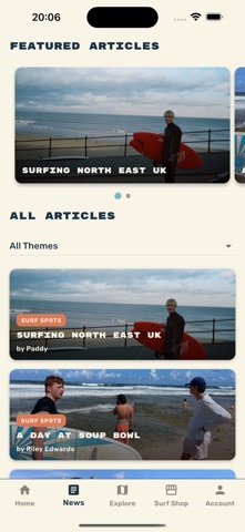 SurfKit iPhone screenshot