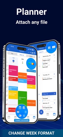 HUB: Calendar, Budget, Notes iPhone screenshot