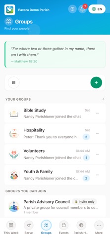 Paxora Parish Center Screenshot 2 of 6