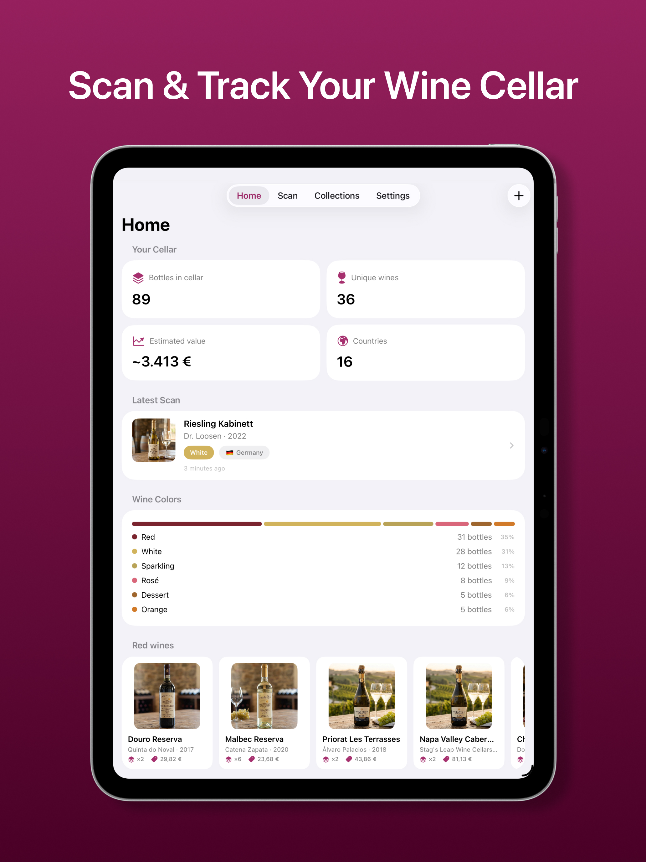 Wine Scanner App: Weino