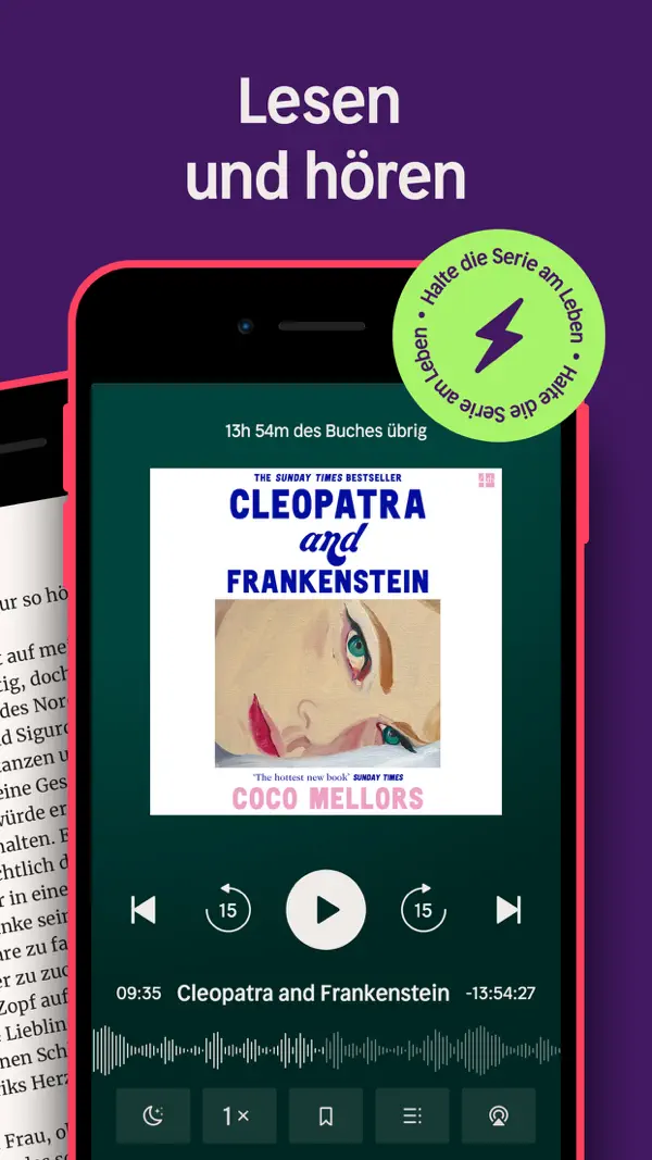 Nextory: Hörbücher & E-Books Screenshot 2