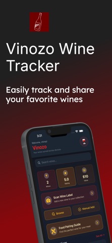 Vinozo Wine Tracker Screenshot 1 of 6