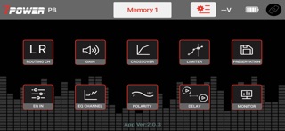 DSP-X iPhone screenshot