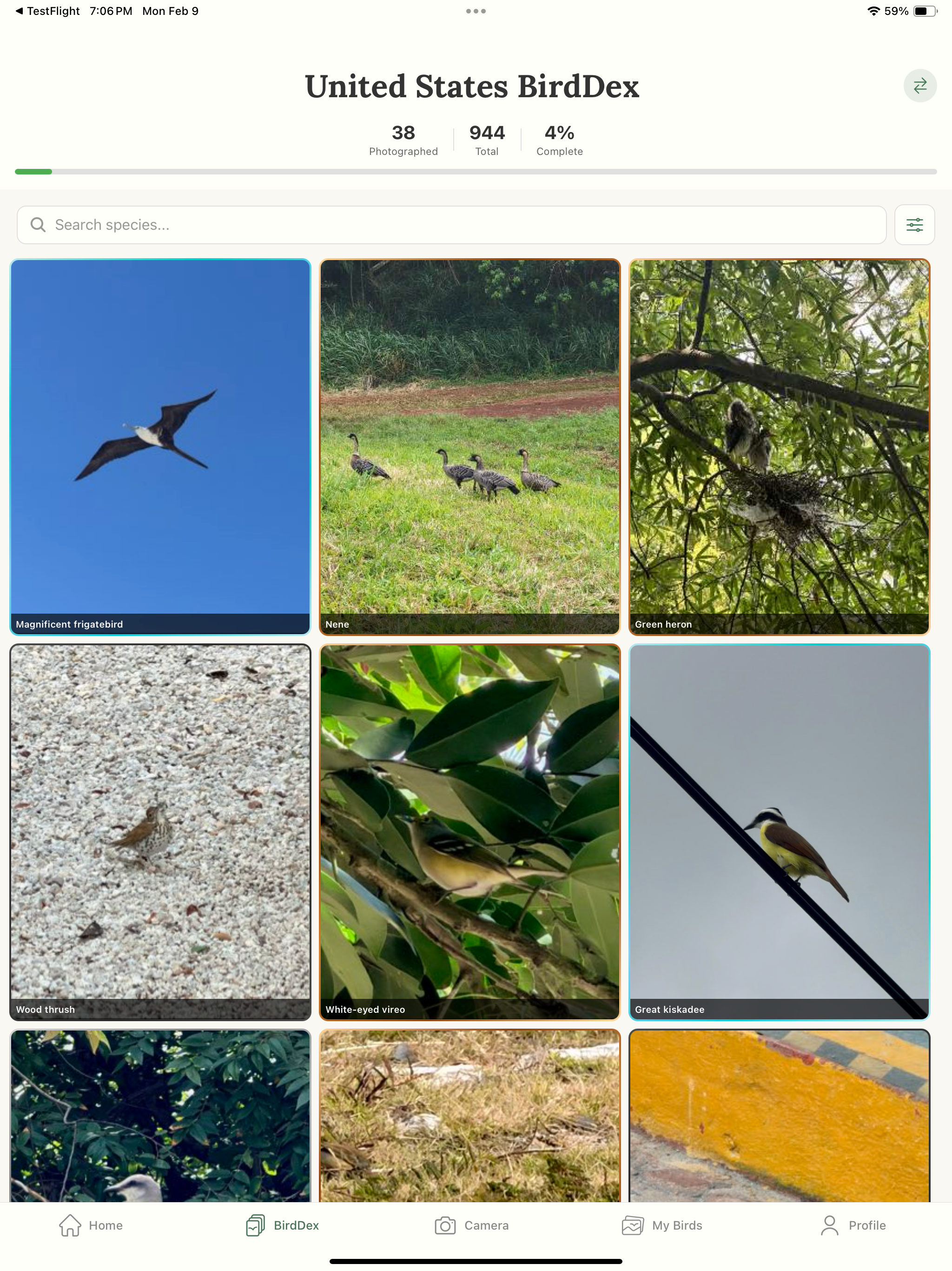 BirdDex: Identify & Collect screenshot 11
