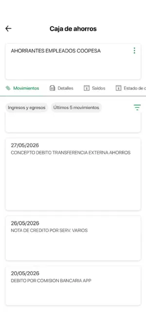 COOPESA screenshot 4
