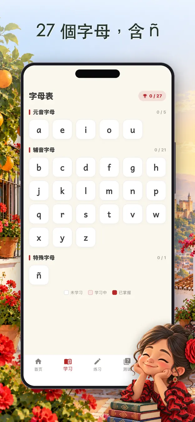 西班牙語字母