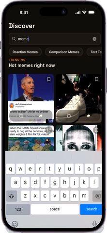 Snagg (a meme app) Screenshot 4 of 5