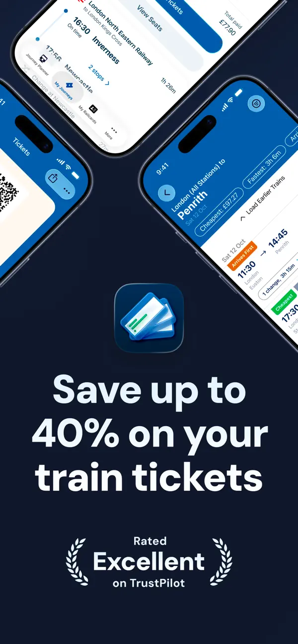 Screenshot #1 pour TrainSplit - Split Ticketing