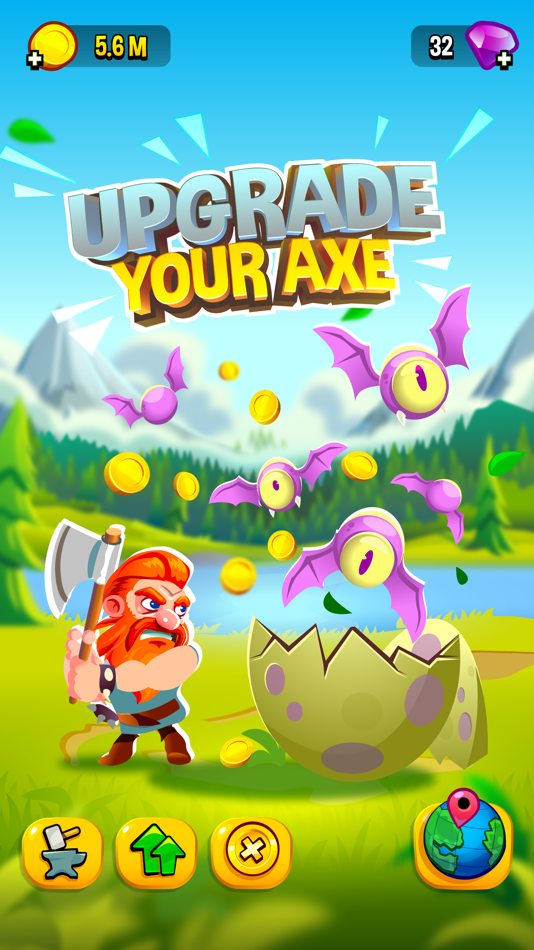 #3. Axe Clicker (iOS) 由: EDENAP d.o.o.