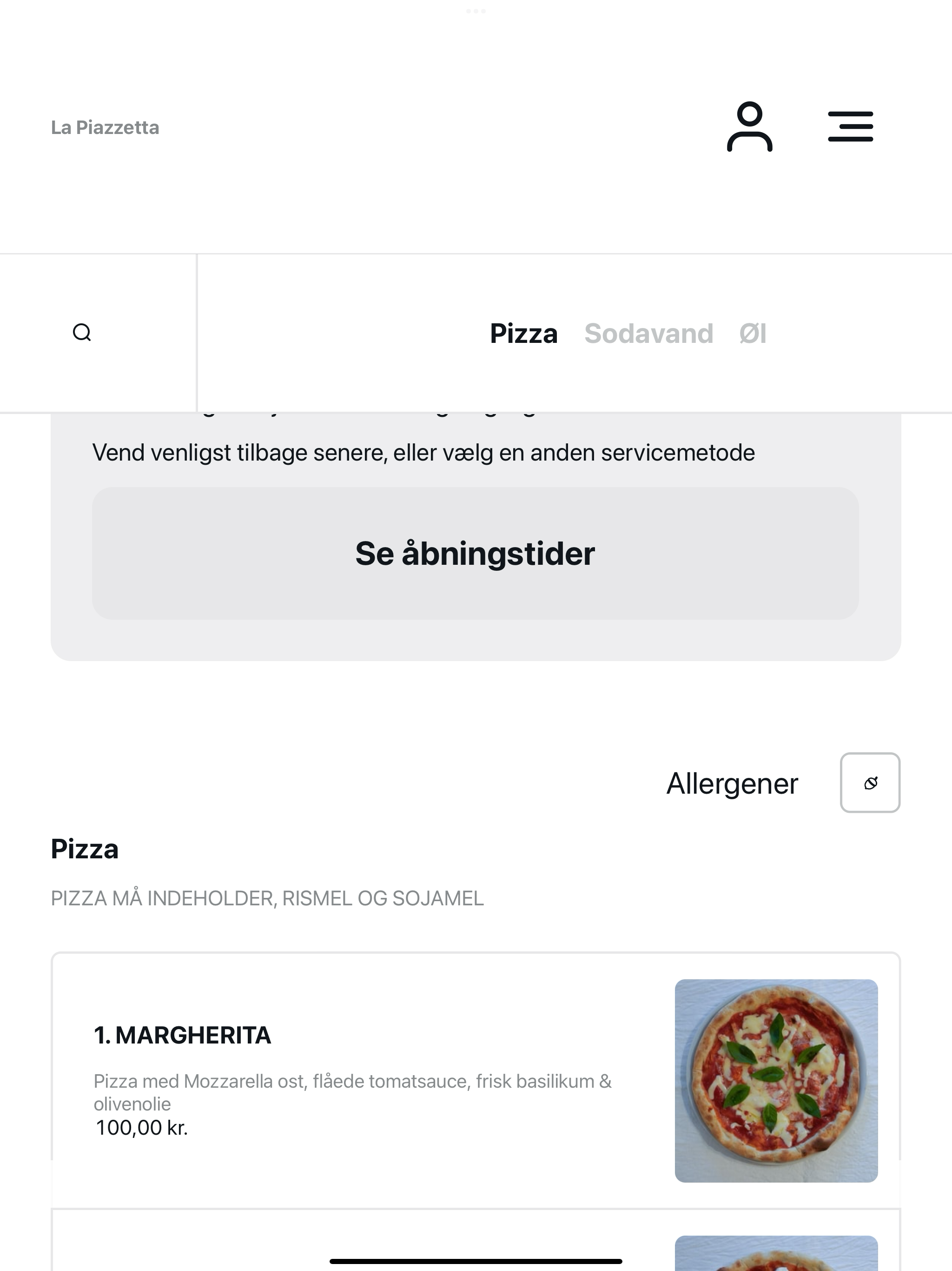 La Piazzetta - Odense screenshot 7