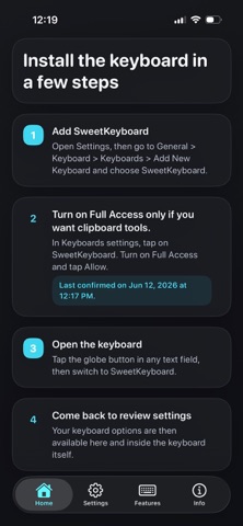 SweetKeyboard Pro Screenshot 5 of 10