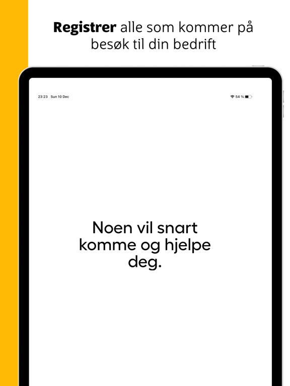 Screenshot #5 pour ice Besøksregistrering