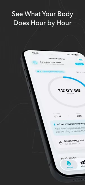 Intermittent-Fasting Tracker+ screenshot 1